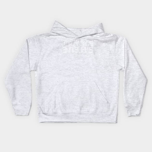 The National Empire Line White Kids Hoodie by TheN